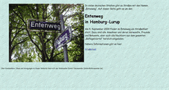 Desktop Screenshot of entenweg.de